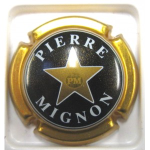 MIGNON PIERRE N°013B NOIR ET OR FONCE