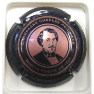 CHARLES-HEIDSIECK N&deg;70A NOIR ET ROSE