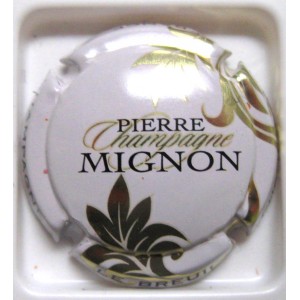 MIGNON PIERRE N°061J BLANC FEUILLE OR PALE