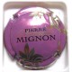 MIGNON PIERRE N°061M MAUVE FEUILLES ARGENT