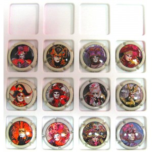 MARC JOSE N&deg;46/46K MASQUES VENITIENS DE 1/12 A 12/12