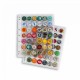 LEUCHTTURM ALBUM CHAMP 42 RECHARGE COMPART  POUR 42 CAPSULES