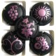 GENERIQUES N°0881/881D SOFT NOIR ET ROSE VIOLACE