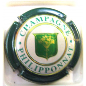 PHILIPPONNAT N&deg;35 ECUSSON VERT ET OR CONTOUR VERT