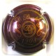 PERARDEL D. N°01 MARRON ET OR INFIME TRACE