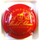 SIBEAUX MICHEL N°06 ROUGE FONCE ET OR