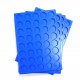 A19- PLATEAU 40 CASES RONDES PLASTIQUE BLEU