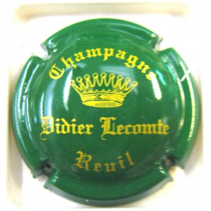 LECOMTE DIDIER N&deg;08 VERT ET OR
