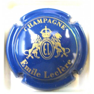 LECLERE EMILE N&deg;04 BLEU ET OR