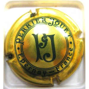 PERRIER-JOUET N°62 OR ET VERT AVEC CERCLE