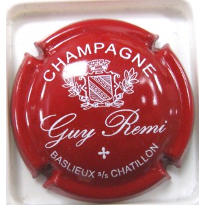 REMI GUY N°02A BLASON BORDEAUX ET BLANC