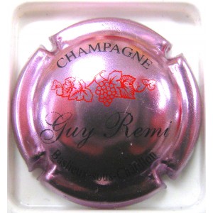 REMI GUY N°06A GRAPPE ROSEE, ROUGE ET NOIR