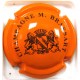 BRASSART M. N°08 ORANGE ET NOIR