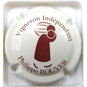 ROUYER PHILIPPE N°02 CREME ET BORDEAUX