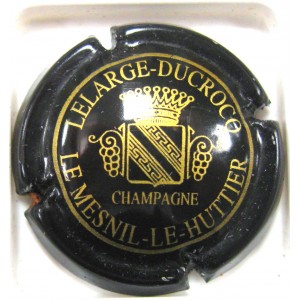 LELARGE-DUCROCQ N°07 NOIR  PETIT ECUSSON