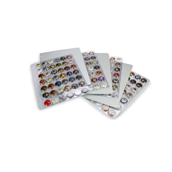FUTURA Champ’ – Album Pour Capsules De Champagne – Reliure 29x31,5 Cm – Dos Carré 6,5 Cm – 2 Anneaux