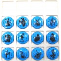 GENERIQUES N°773/773K PIN UP FOND BLEU CLAIR