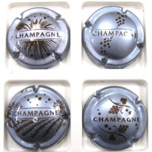 GENERIQUES N&deg;0764/767 ARGENT BLEUTE ET MARRON