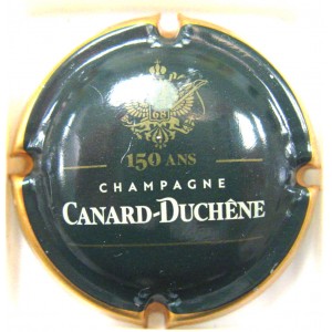 CANARD-DUCHENE N°77C CT OR FOND VERT BOUTEILLE