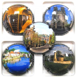 GENERIQUES N°1087/1087D SITES TOURISTIQUES DE CHAMPAGNE