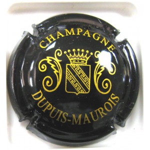 DUPUIS-MAUROIS N°13 BLASON NOIR ET OR