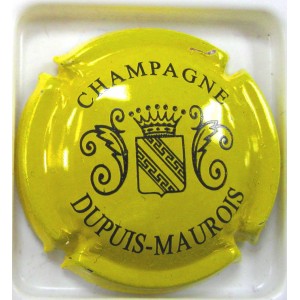 DUPUIS-MAUROIS N°13 BLASON JAUNE ET NOIR