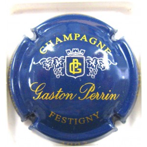 PERRIN GASTON BLEU ET OR