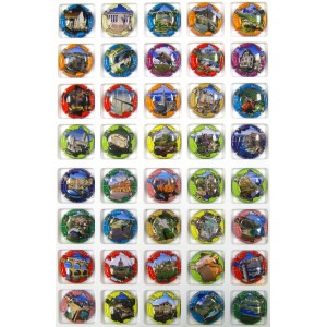 GENERIQUES N°1176 LES DEPARTEMENTS ET REGIONS DE FRANCE 120 CAPSULES A NOUVEAU EN STOCK