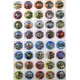 GENERIQUES N°1176 LES DEPARTEMENTS ET REGIONS DE FRANCE 120 CAPSULES