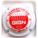 LEBRUN PAUL N°26E GIGN BLANC ET ROUGE