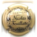 FEUILLATTE NICOLAS N°01 "CHAMPAGNE" GRIS ET NOIR