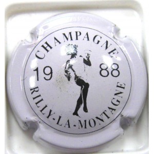 RILLY LA MONTAGNE N&deg;047 BLANC ET NOIR 1988