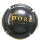 DORE GERARD NOIR MAT ET OR