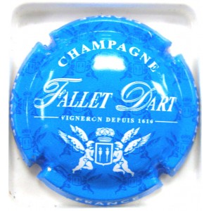 FALLET-DART N°19E BLEU CLAIR ET BLANC