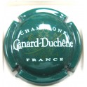 CANARD-DUCHENE N°75 VERT GRANDES LETTRES