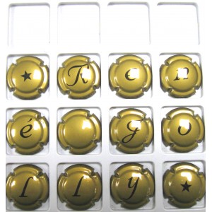 JOLLY RENE N&deg;16/27 PUZZLE OR EN ANGLAIS