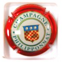 PHILIPPONNAT BLASON CONTOUR ROUGE