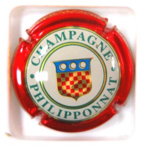 PHILIPPONNAT N&deg;32C BLASON CONTOUR ROUGE