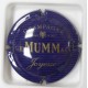 MUMM G.H.& C N°136A BLEU FONCE ET OR, STRIES FINES