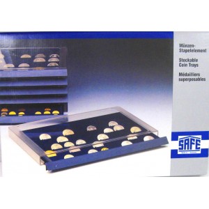 SAFE MEDAILLIERS SUPERPOSABLES 50 CASES PAR DIX