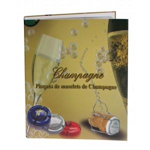 SAFE ALBUM CHAMPAGNE GRAND FORMAT SAFE COMPLET AVEC 6 FEUILLES