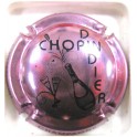 CHOPIN DIDIER N°10D ROSE VIOLACE ET NOIR