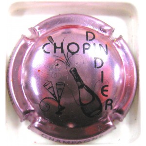 CHOPIN DIDIER N°10D ROSE VIOLACE ET NOIR