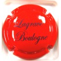 LAGRAVE-BOULOGNE N°14B ROUGE ET NOIR