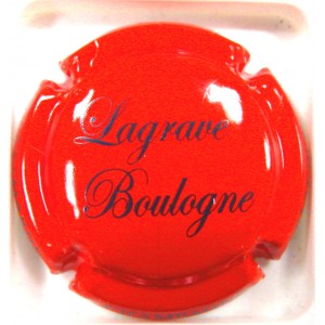 LAGRAVE-BOULOGNE N°14B ROUGE ET NOIR