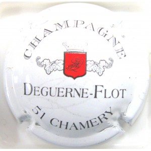 DEGUERNE-FLOT N&deg;08A BLASON BLANC