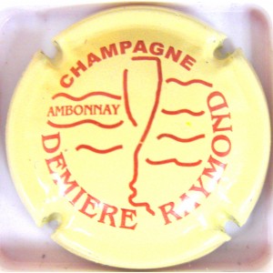 DEMIERE RAYMOND N°08B CREME ET BORDEAUX