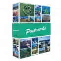 LEUCHTTURM ALBUMS POUR 200 CARTES POSTALES MODERNES