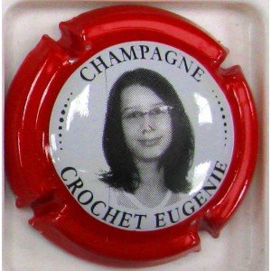 CROCHET ET FILLES N°04 EUGENIE CONTOUR ROUGE