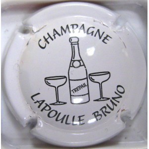 LAPOULLE BRUNO N°1BB BOUTEILLE BLANC ET NOIR